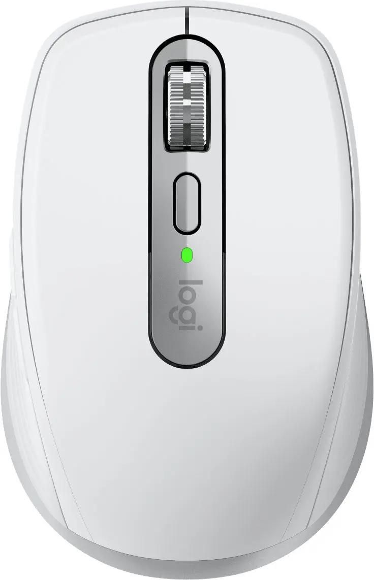 Мышь беспроводная Logitech MX Anywhere 3S, Bluetooth/Радио, оптическая, USB, USB-C, 8000dpi, светло-серый [910-006939]